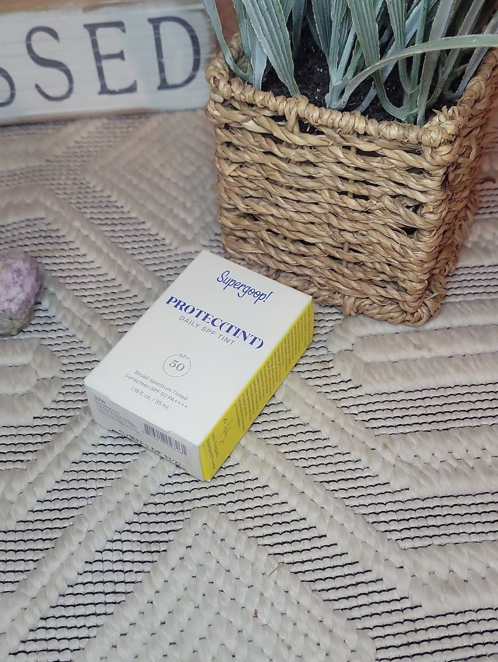 NEW Supergoop! PROTECTINT 22W light Neutral Warm,Daily SPF 50 Tinted Sunscreen